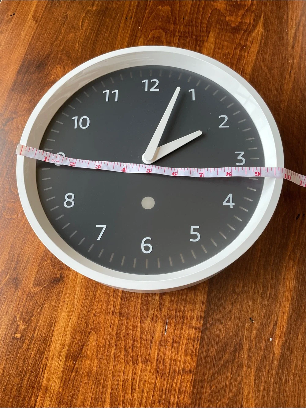 Echo wall clock